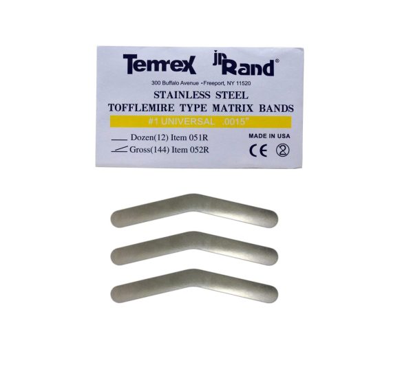 نوار ماتریکس تافل مایر 144 عددی تمرکس Temrex Sectional Matrix
