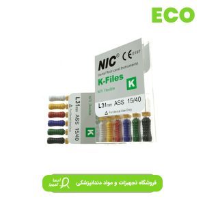 پکیج اقتصادی فایل دستی (K-File) 25میل NIC
