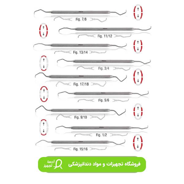 curett-classic-falcon کورت گریسی ساده